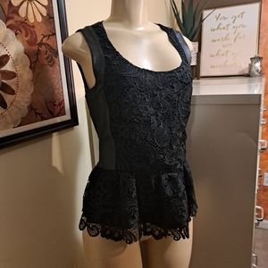 Boundary & co peplum top S